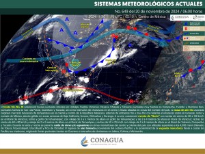 Clima hoy en Cancún y Quintana Roo: Ambiente fresco con lluvias