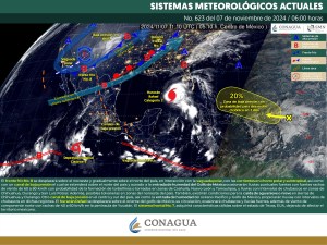 Clima hoy en Cancún y Quintana Roo: Nublado con posibles lluvias