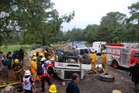 Tragedia en federal Zacatlán-Ahuazotepec