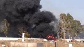 Bomberos de Puebla controlaron el siniestro