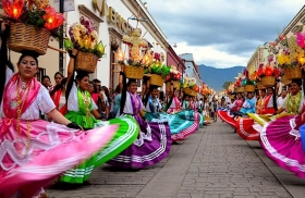 Bailes y el folclor vía online.