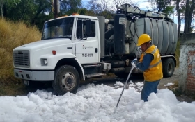 Personal de Agua de Puebla atendió la situación 