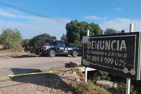 Se registró una intensa movilización policiaca en la zona   