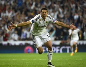 Javier 'Chicharito' Hern&aacute;ndez.