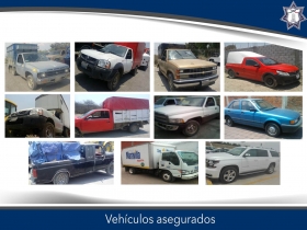 De las unidades, 8 eran utilizadas para transportar hidrocarburo