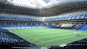 Inauguración del Estadio de los Rayados de Monterrey.