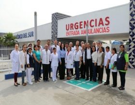 Área de urgencias del Hospital General del Sur quedó restablecido