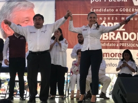 Resalta estar arriba en las encuestas 