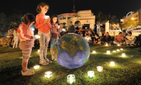 Apagan luces por el planeta