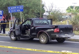 Camioneta del atacante