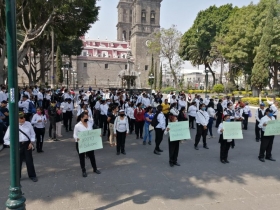 zócalo de la ciudad de #Puebla