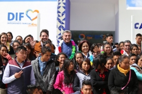 En su mensaje, Tony Gali aseguró que este modelo es único en el país y se está replicando en otras entidades