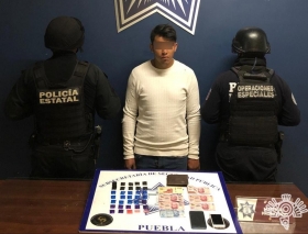 Detenido por venta de droga; contactaba clientes por redes sociales