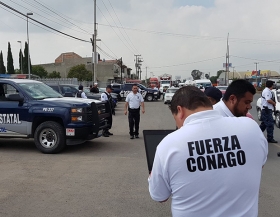 Trabajos del operativo Fuerza Conago