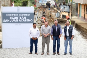 Rehabilitación de 3 kilómetros con concreto hidráulico en ambos carriles 