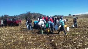 Guadalupito Las Dalias es una de las comunidades afectadas por la extracción y trasiego de combustible ilícito