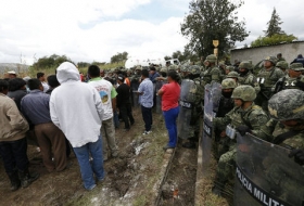 Pobladores impidieron que la unidad fuera asegurada  