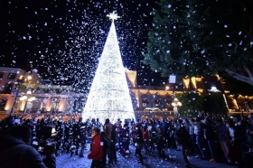 Inician celebraciones de &quot;Navidad Contigo&quot; en el Centro Histórico