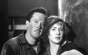 Pedro Infante y Blanca Estela Pavón en &quot;Ustedes los ricos&quot;